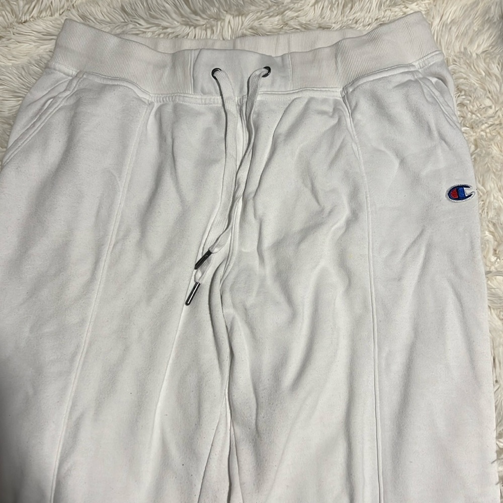 Champion white sweatpants